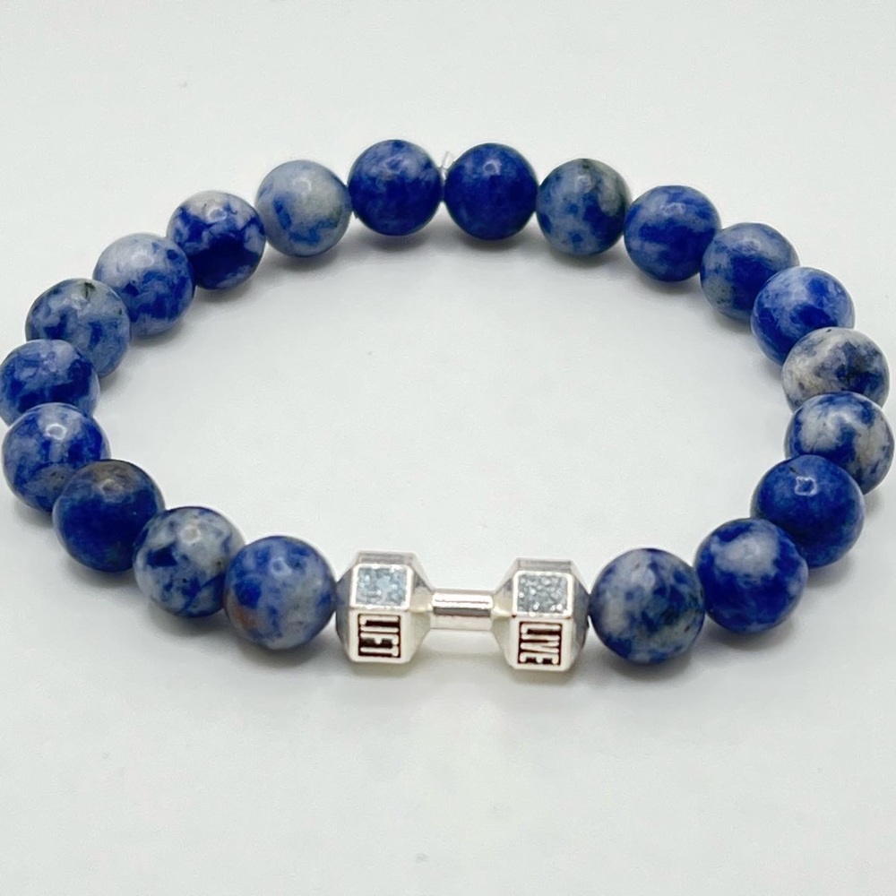 Solidate Live Lift Collection. 6.75 in 8mm beads.